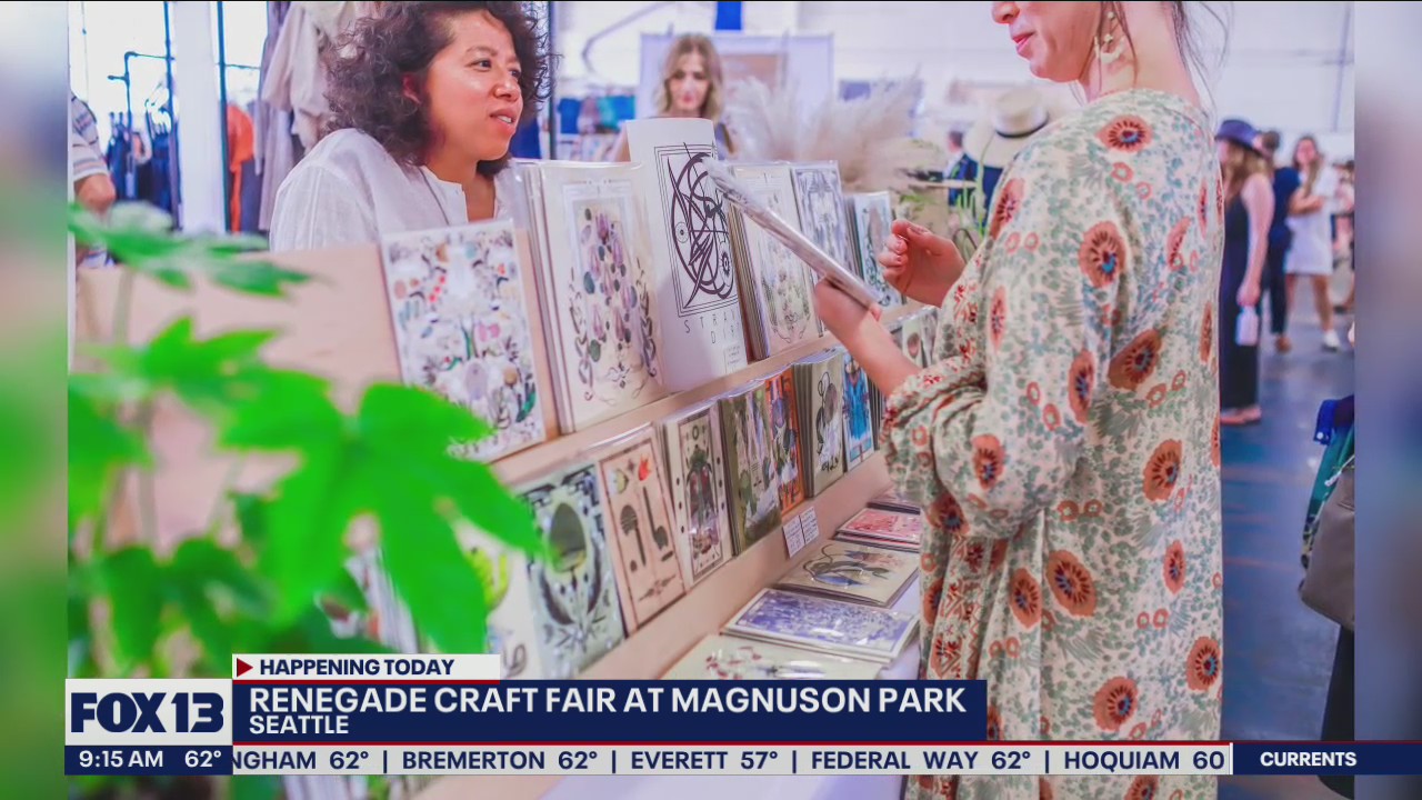 Renegade Craft Fair kicks off today at Magnuson Park
