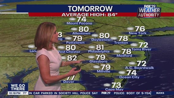 Weather Authority: Monday, 10 p.m. update