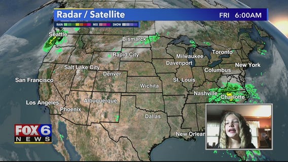 Future Forecaster Flashback: 10-year-old Chloe helps with the weather