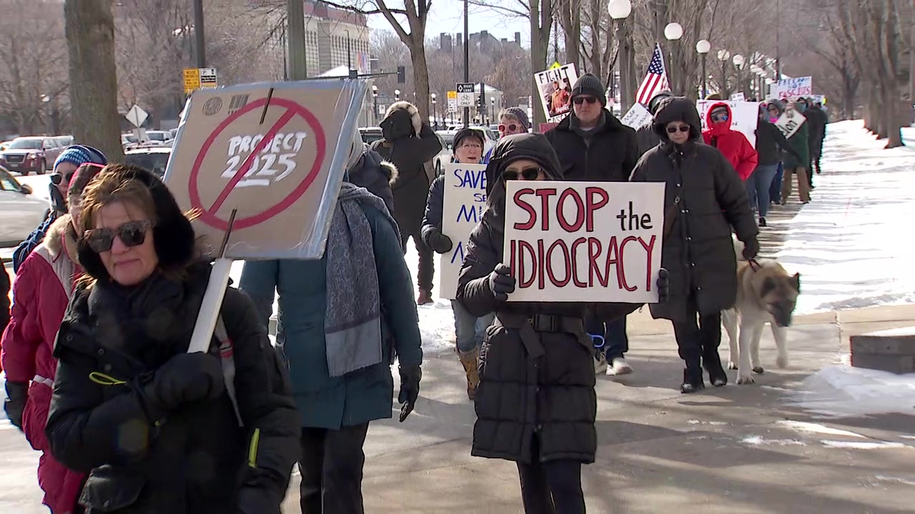 Protesters gather nationwide against Project 2025