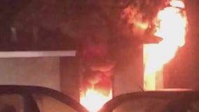 Firefighter, 2 residents injured in apartment building fire in Carson