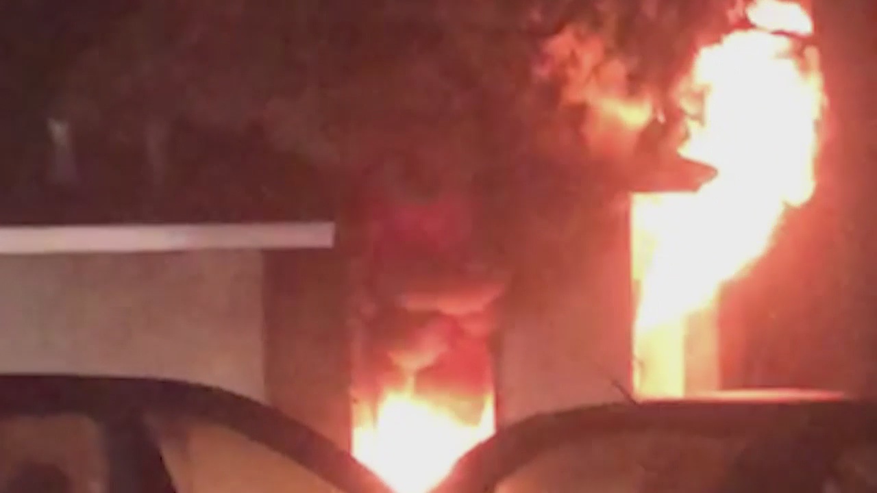 Firefighter, 2 residents injured in apartment building fire in Carson