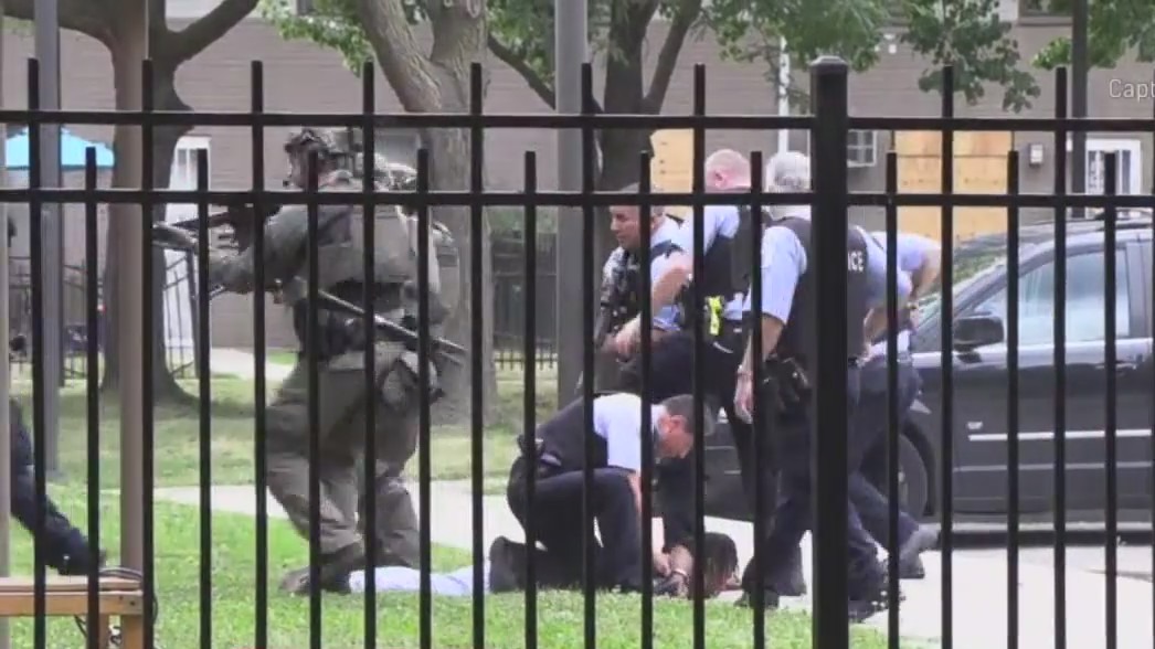 Chicago police officer shot and seriously wounded answering call of domestic disturbance in University Village