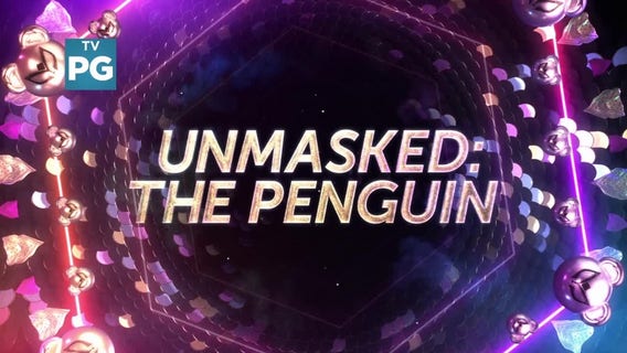 Penguin unveiled on The Masked Singer