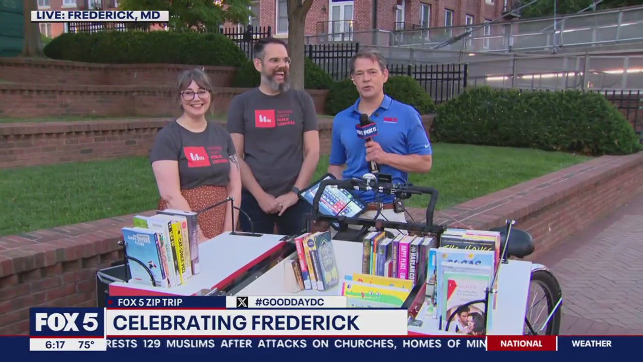 Celebrating libraries in Frederick!