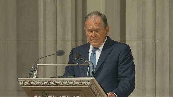 WATCH: George W. Bush speaks at Dick Cheney's funeral service