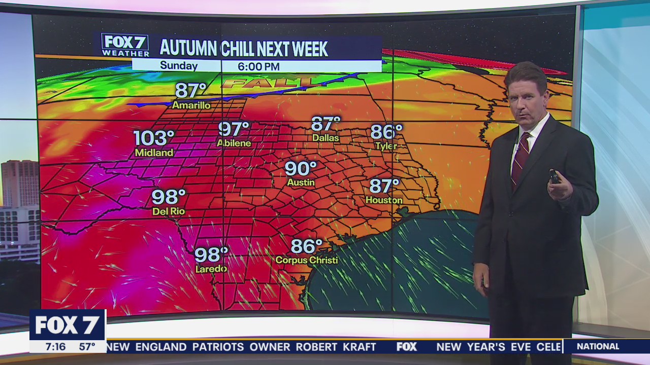Morning weather forecast for September 25, 2020