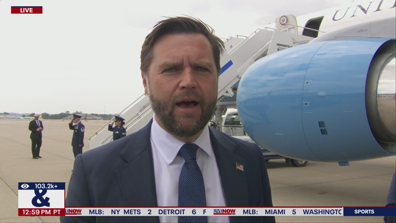 Vance speaks after Annunciation school shooting