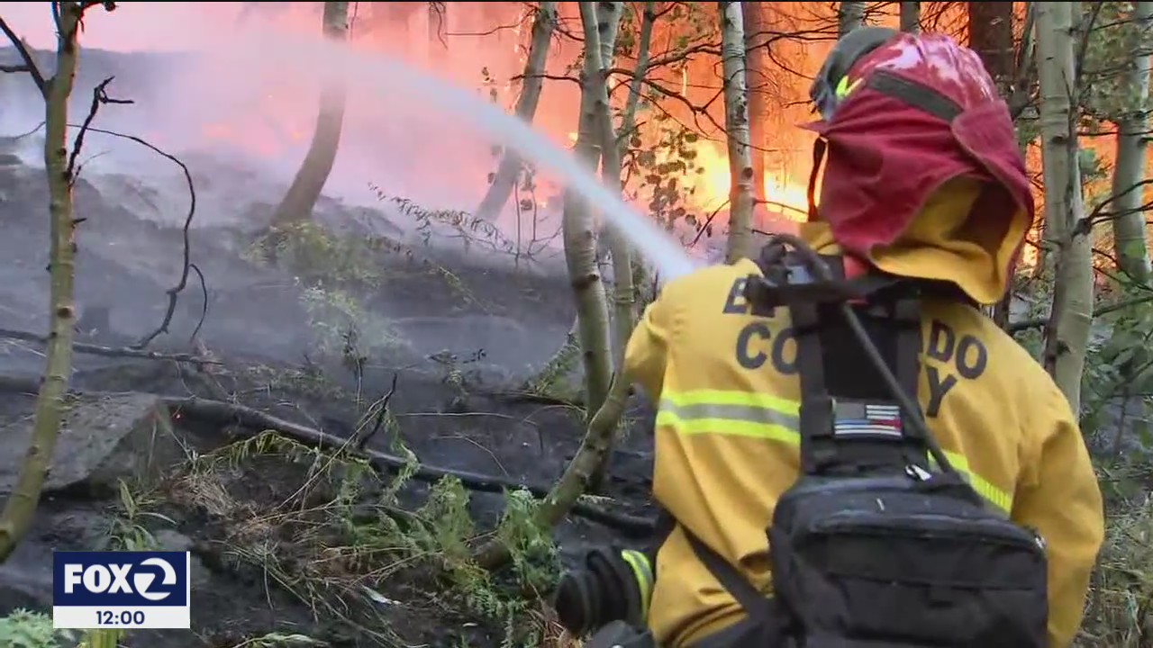 Caldor Fire burns toward South Lake Tahoe