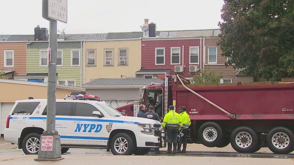Crossing guard killed by truck in Queens