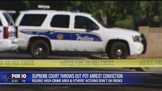 Arizona Supreme Court throws out pot conviction