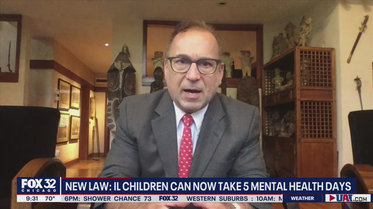 New Law: Illinois children can now take 5 mental health days
