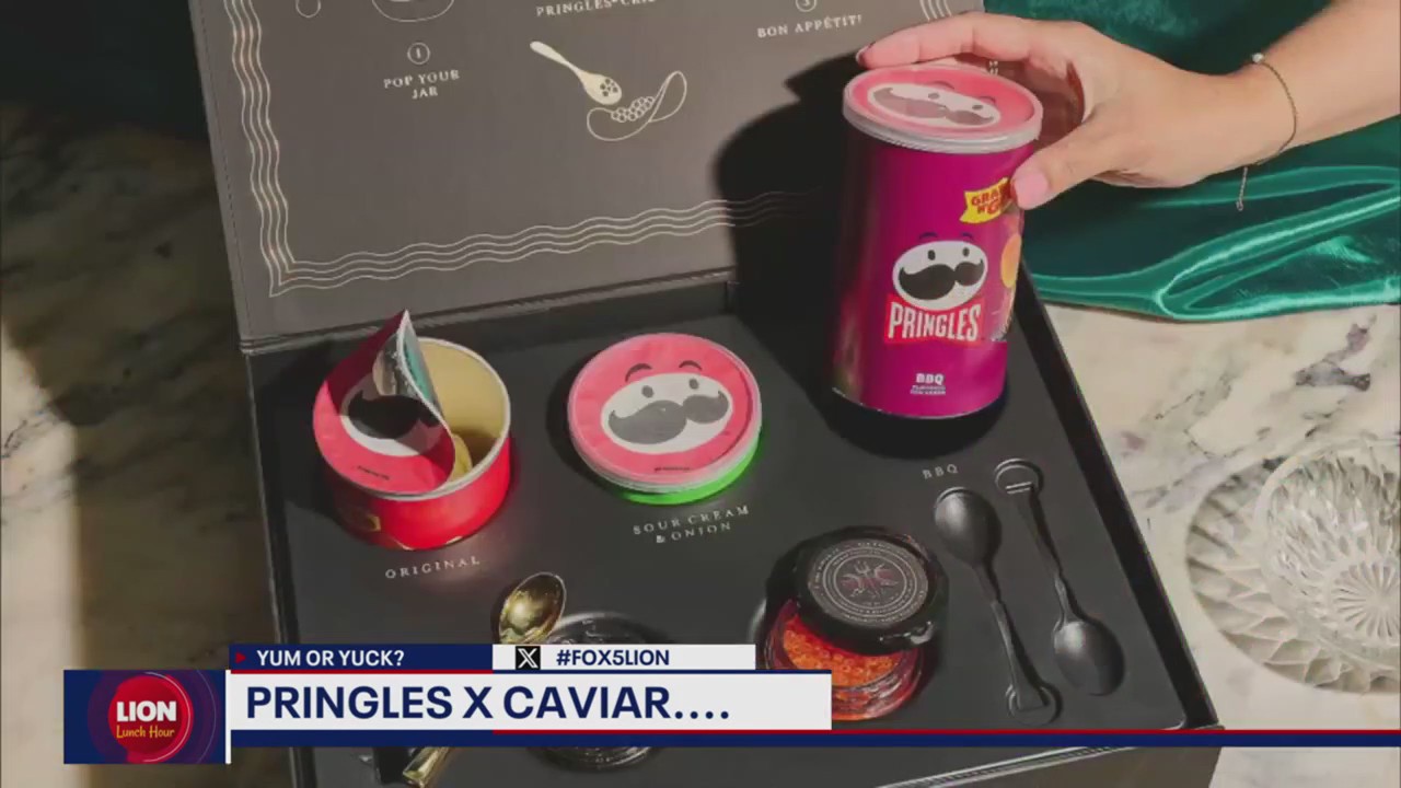 Pringles releases new Caviar Collection