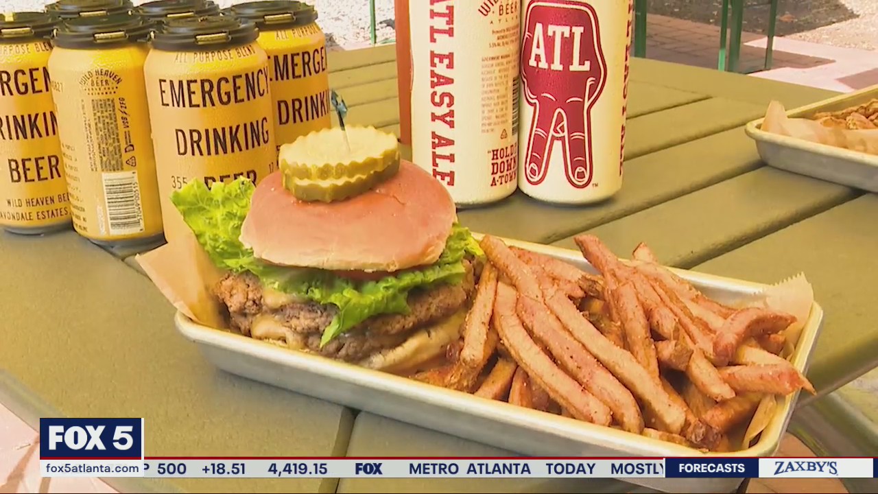 Burgers with Buck visits Wild Heaven Brewery