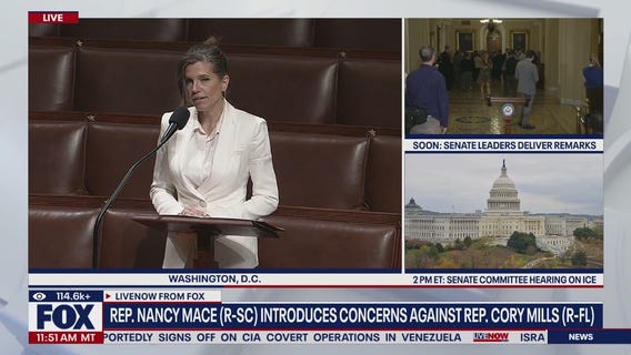Nancy Mace to force censure vote on Cory Mills