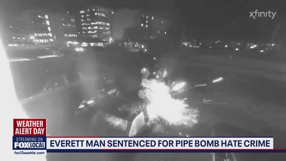 Everett man sentenced to five years for pipe bomb attack