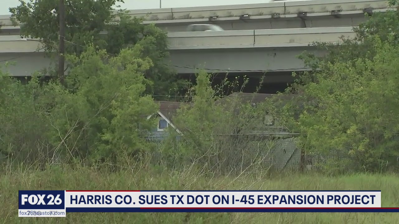 I-45 expansion halted by the Feds