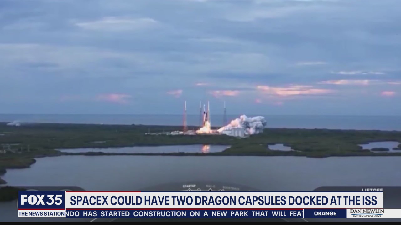 SpaceX could have two Dragon capsules docked at ISS