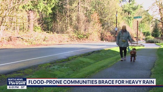 Western Washington braces for flooding, strong winds as atmospheric river moves in