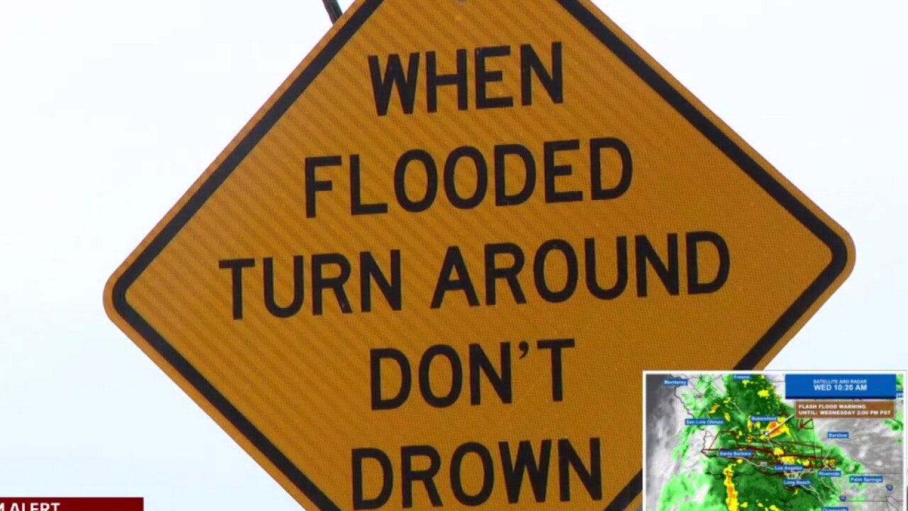 SoCal drenched by winter storm