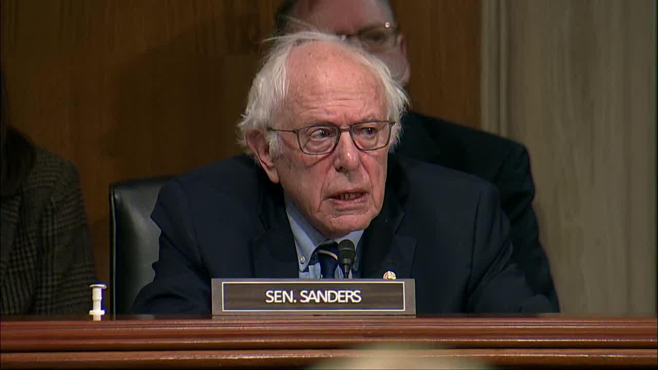 Sen. Bernie Sanders speaks about state of education