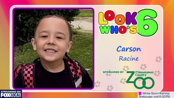 Look who's 6 on Dec. 29, 2025