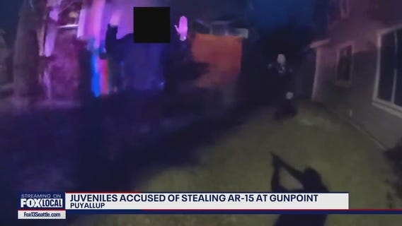 Juveniles accused of stealing AR15 at gunpoint in Puyallup