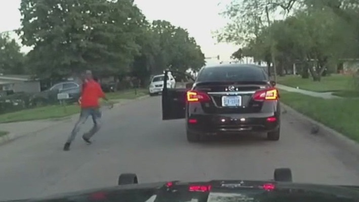 Fort Worth PD release video of shootout, chase