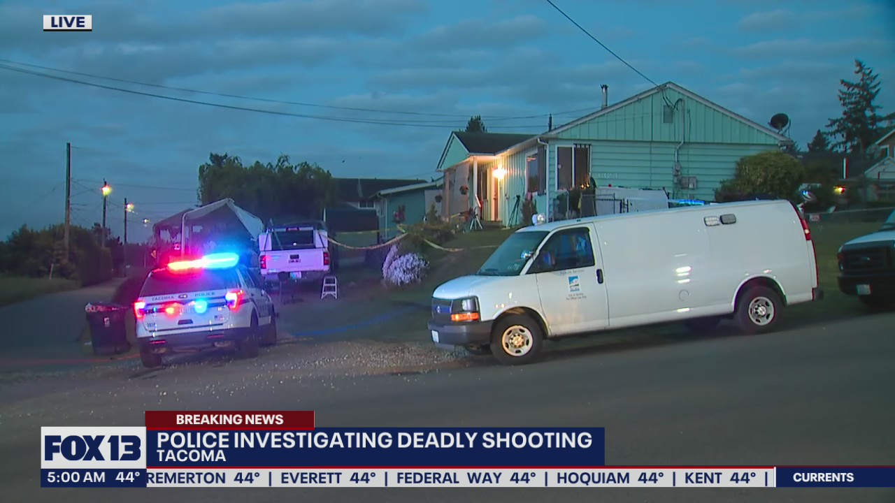 Police investigate deadly shooting in Tacoma