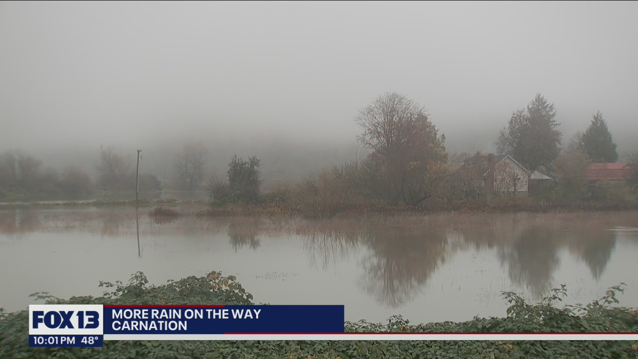 More rain on the way for Western Washington