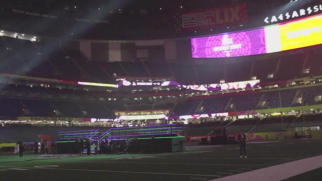 Final preps underway for Super Bowl LIX in New Orleans