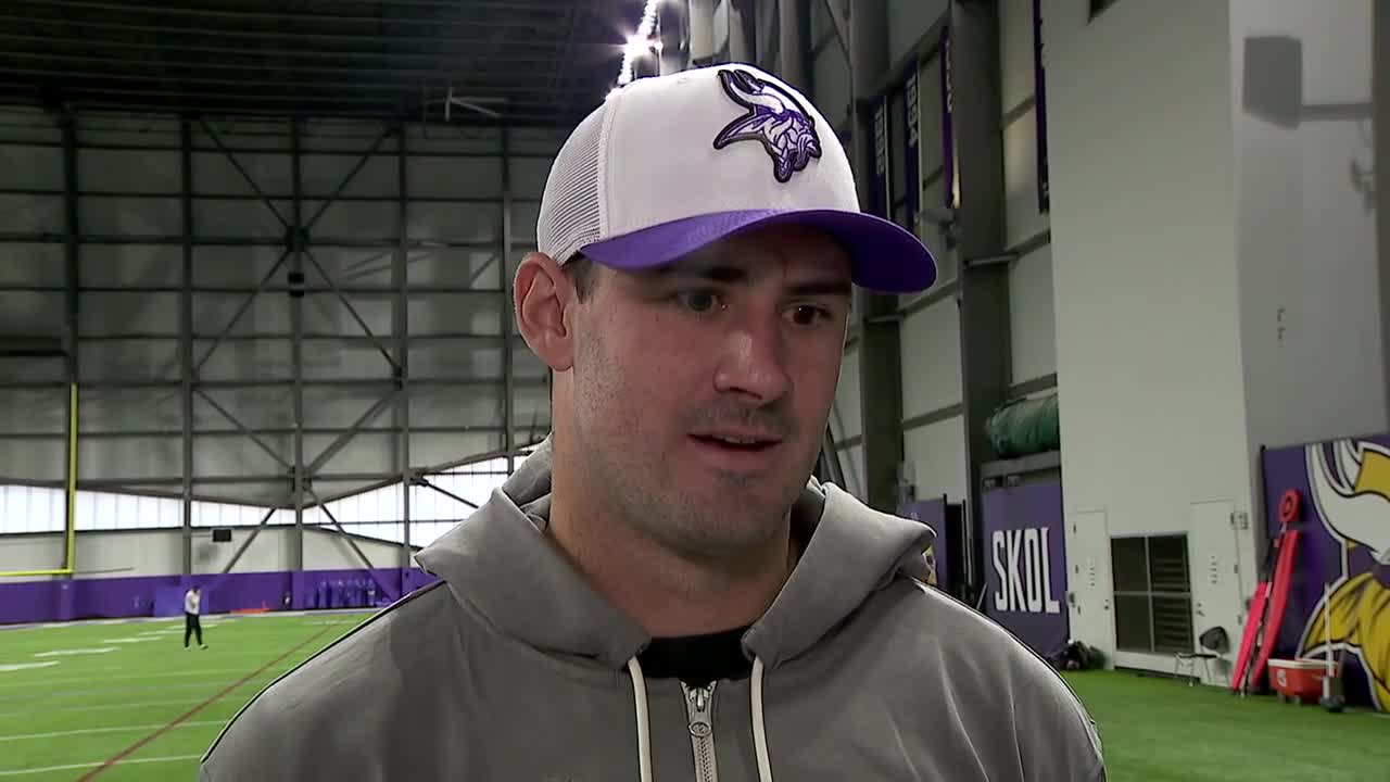 Daniel Jones: 'I'm excited to be a Minnesota Viking'