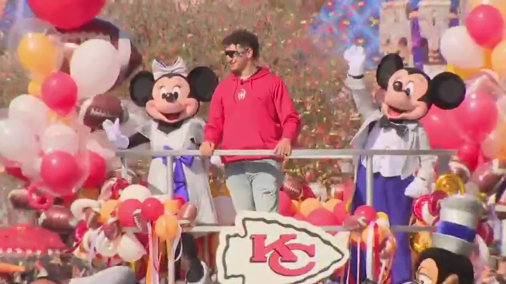 Patrick Mahomes is going to Disneyland
