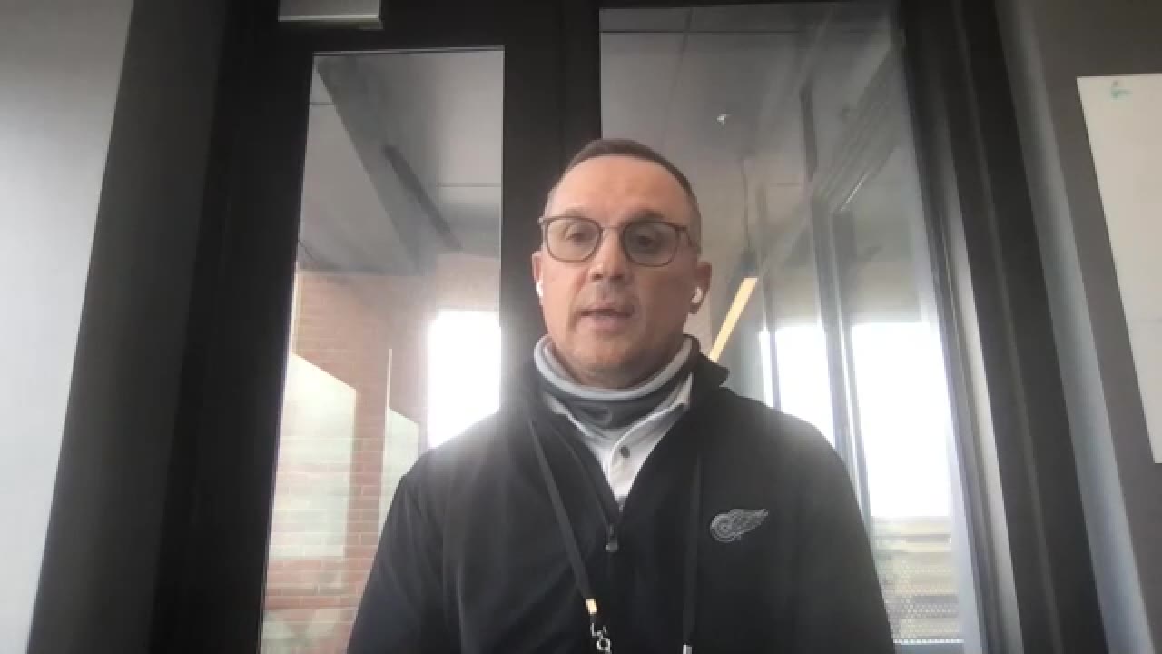 WATCH - Red Wings GM Steve Yzerman on trading Mantha to Washington