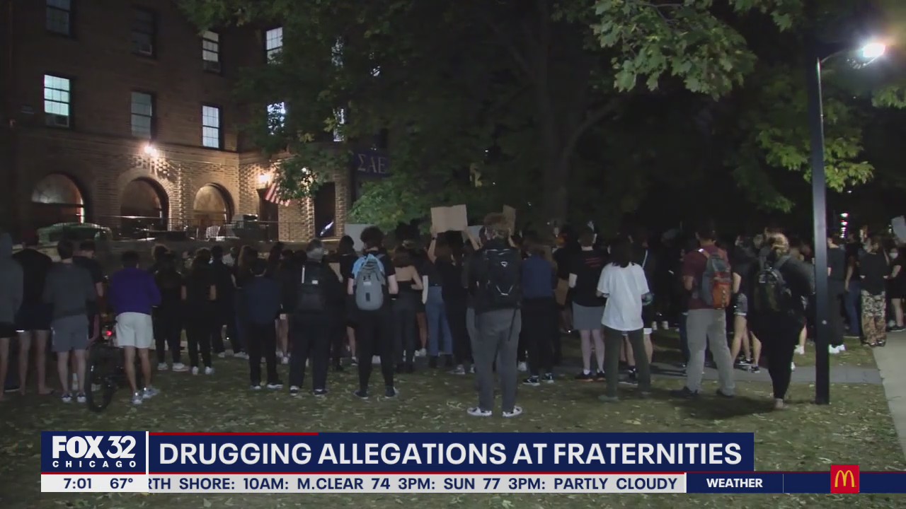 Northwestern suspends fraternity activities after several drugging allegations
