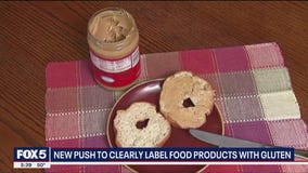 New push to clearly label food products with gluten