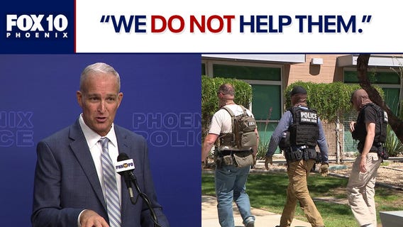 New Phoenix PD Chief addresses immigration raids