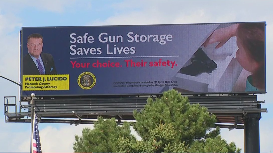Macomb County prosecutor launches safe gun storage campaign