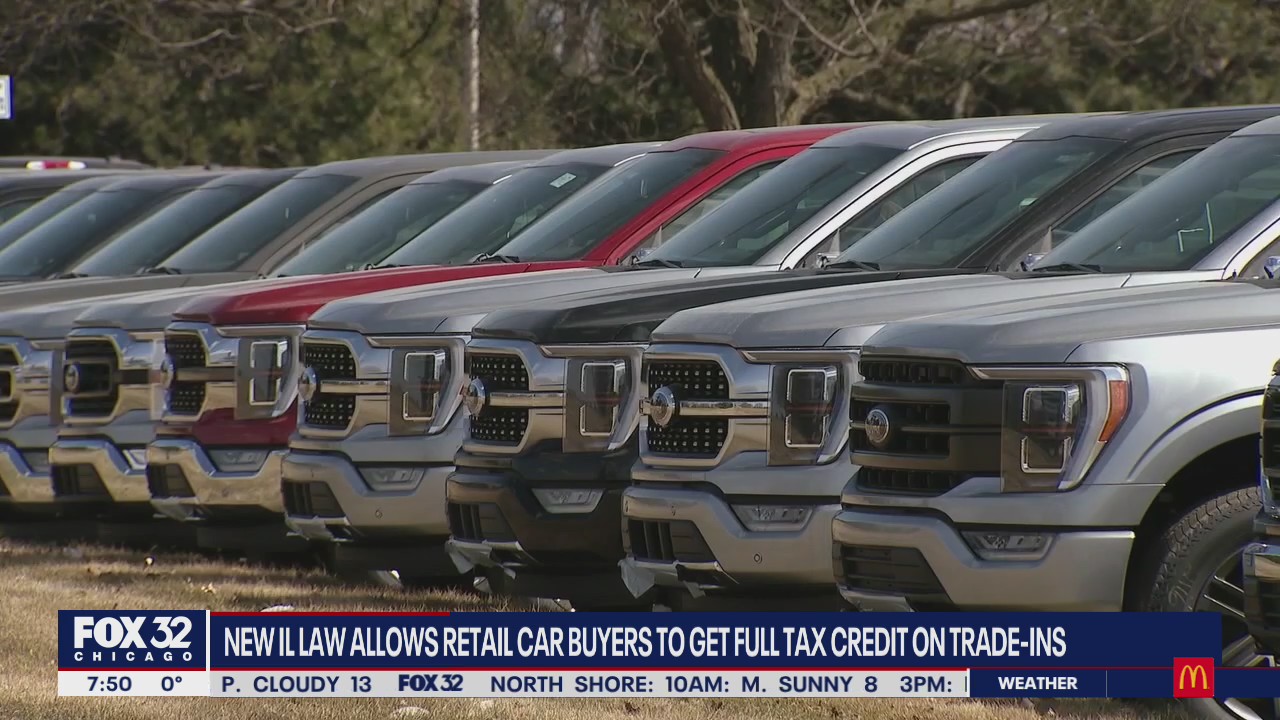 New Illinois law allows retail car buyers to get full tax credit on trade-ins