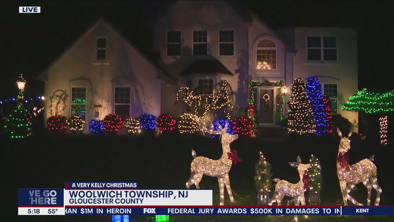 A Very Kelly Christmas: Celebrating Red, White and Blue in Woolwich Twp., N.J.