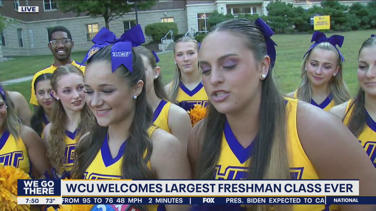 It's move-in day at West Chester University!