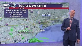Houston weather: Light drizzles Tuesday morning