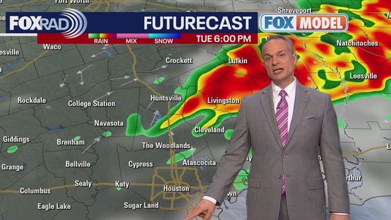 Houston weather: Severe storms possible Tuesday
