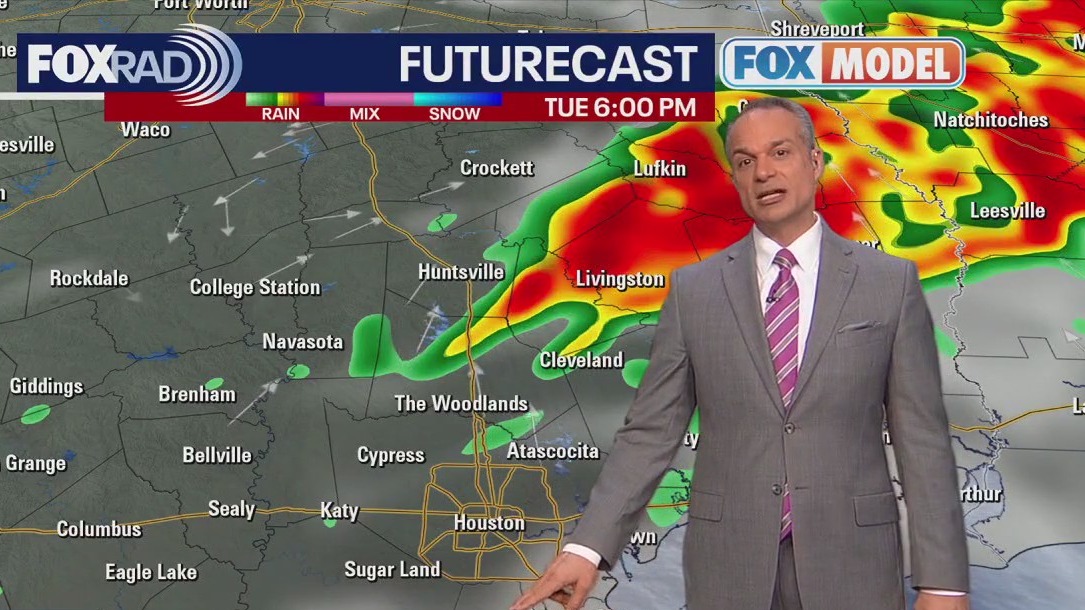 Houston weather: Severe storms possible Tuesday