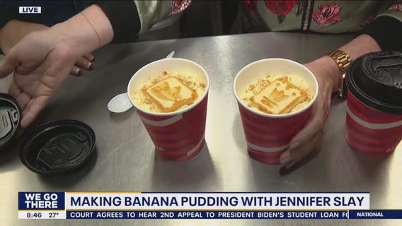 Jennifer Slay shares recipe to the banana pudding she makes weekly for Eagles players