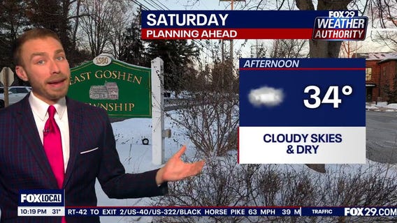 Weather Authority: Friday night forecast