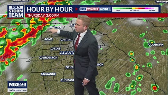 Monday afternoon forecast