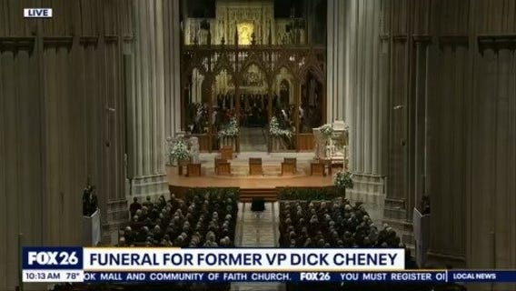 Funeral for former VP Dick Cheney | HTX @ 10