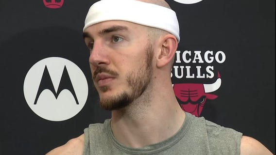 Bulls guard Alex Caruso previews Wednesday's Play-In game vs. Atlanta