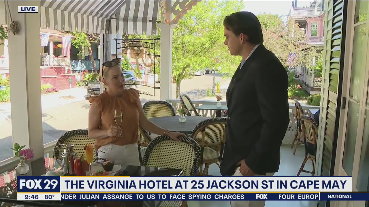 Visiting the Virginia Hotel in Cape May